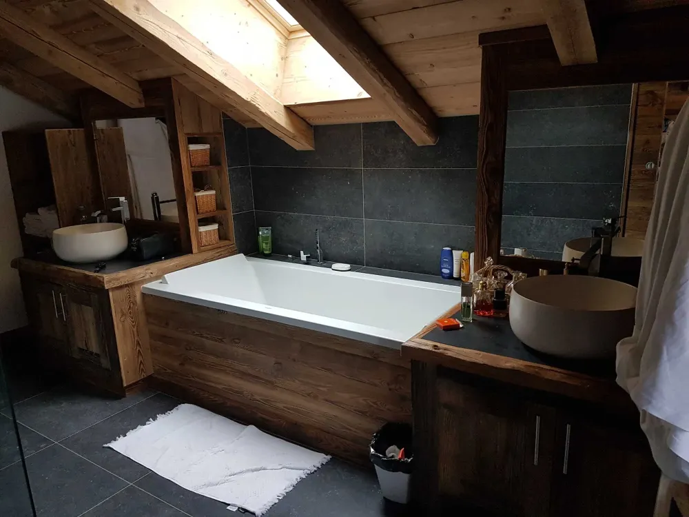 aménagement intérieur en bois à Sallanches
